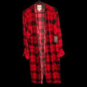 NWT New York Laundry Long Red Cardigan